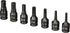 Grey Pneumatic 1297H 3/8" Drive 7 Piece Hex Driver Set