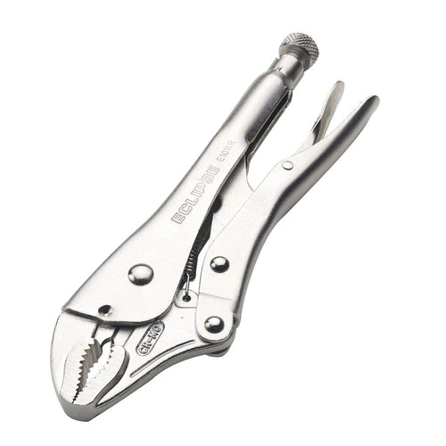 Eclipse E10WR Pince de verrouillage à mâchoire incurvée avec coupe-fil, acier au chrome-molybdène, taille 10", capacité de mâchoire 1-7/8"