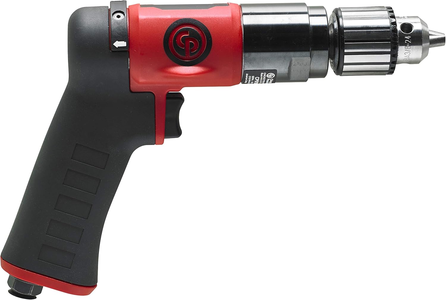 Chicago Pneumatic 9790C Perceuse à air composite légère réversible avec poignée pistolet, mandrin à clé 3/8", 2 100 tr/min, 8941097900