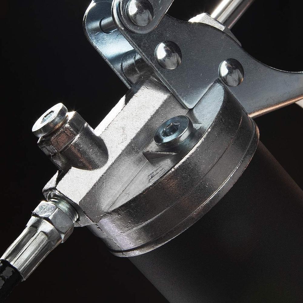 Legacy Manufacturing L1325 Workforce Pistol Grip Grease Gun, 12" Flexible Extension