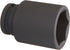 Sunex Tools 441MD 3/4 in. Drive Deep 6 Point Metric Impact Socket, 41-mm