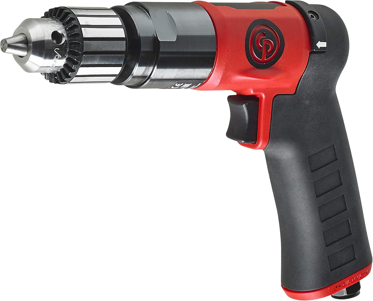 Chicago Pneumatic 9790C Perceuse à air composite légère réversible avec poignée pistolet, mandrin à clé 3/8", 2 100 tr/min, 8941097900
