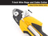 Titan Tools 11468 7 in. Wire Rope and Cable Cutter