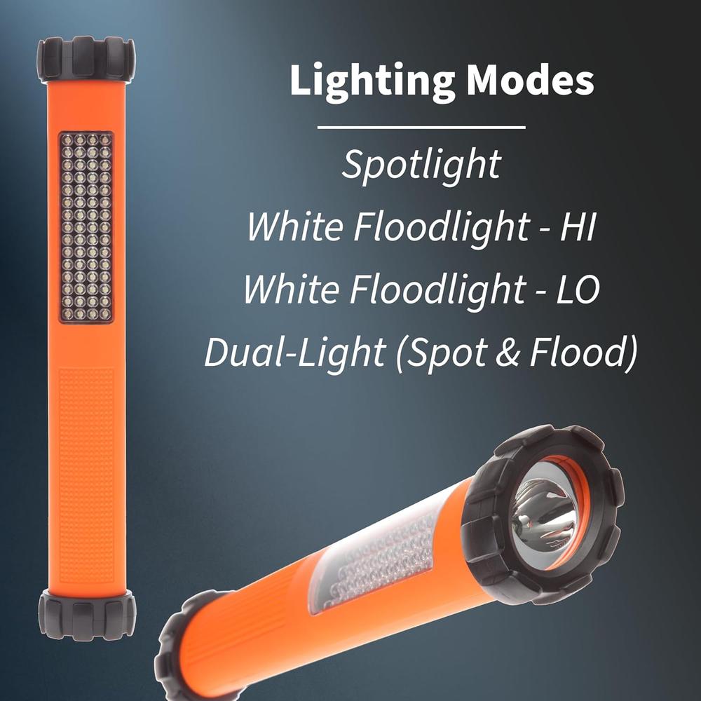 Bayco NSP-1260 Lampe de poche polyvalente - Projecteur - Double lumière