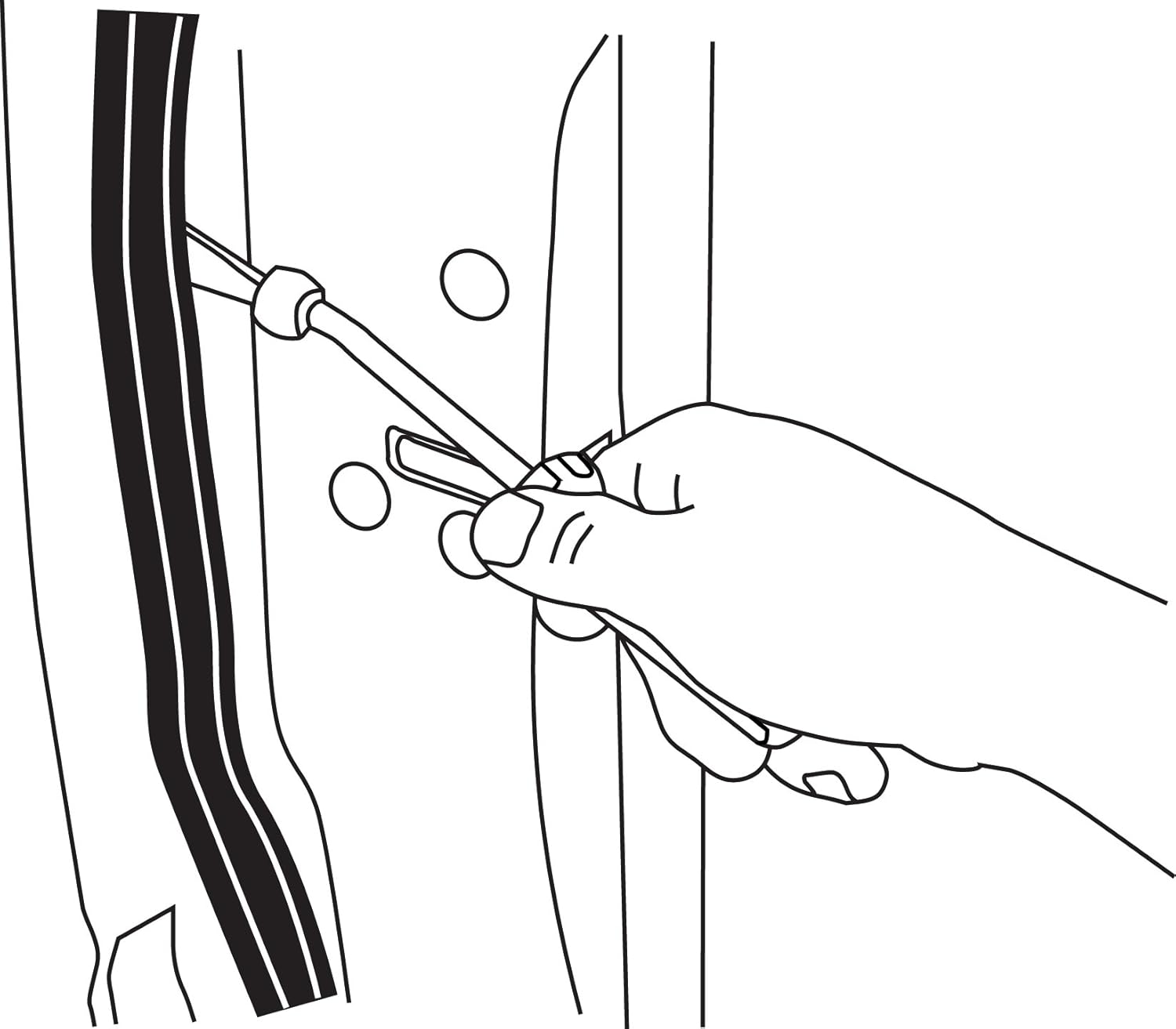 Lisle 35260 Plastic Fastener Remover