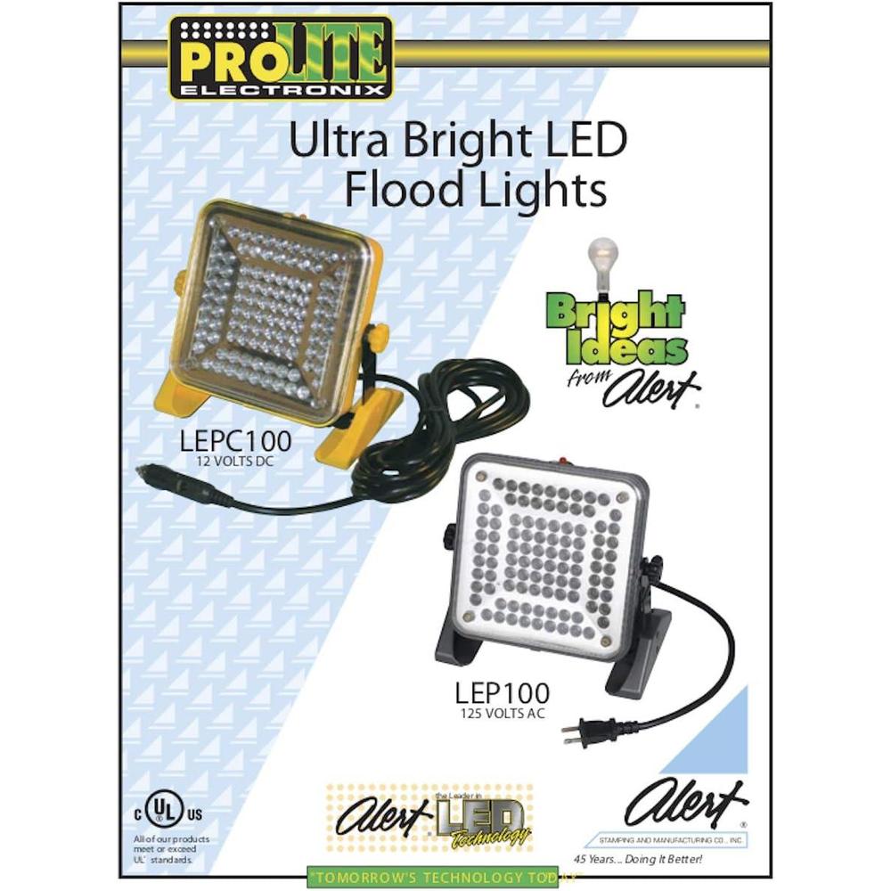 Prolite Electronix LF63S 3000 Lumen SMD LED Flood Light. Yellow/Black