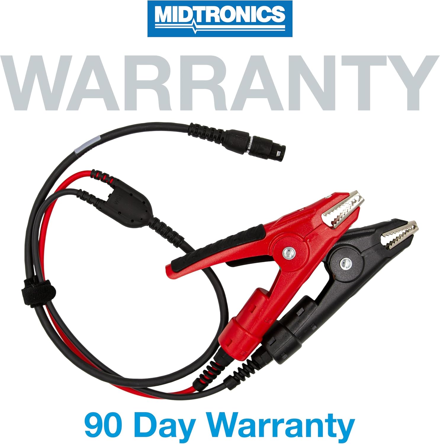 Midtronics A250 Cable, 4' w/Large Plastic Clamps: EXP-800 Models
