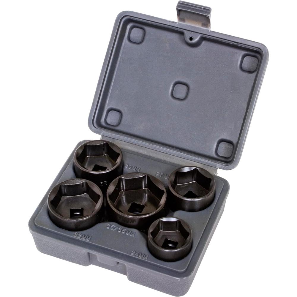 Lisle 13300 5-Piece Filter Socket Set