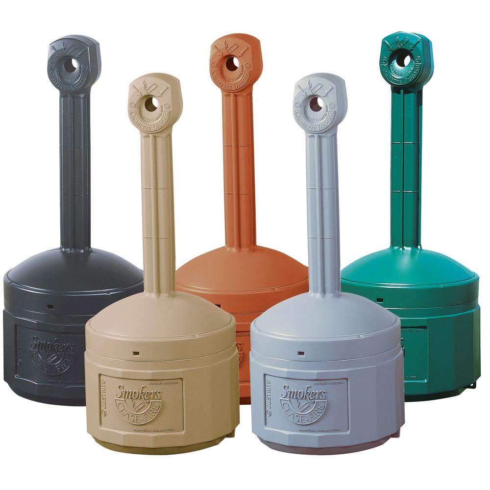 Tobeq 400-26800 FUMEURS CESSER LE FEU CIGARETTE RÉCEPTACLE - GRIS ÉTAIN