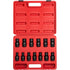 Sunex Tools 2665 13pc 1/2" Dr. Metric Universal Impact Socket Set