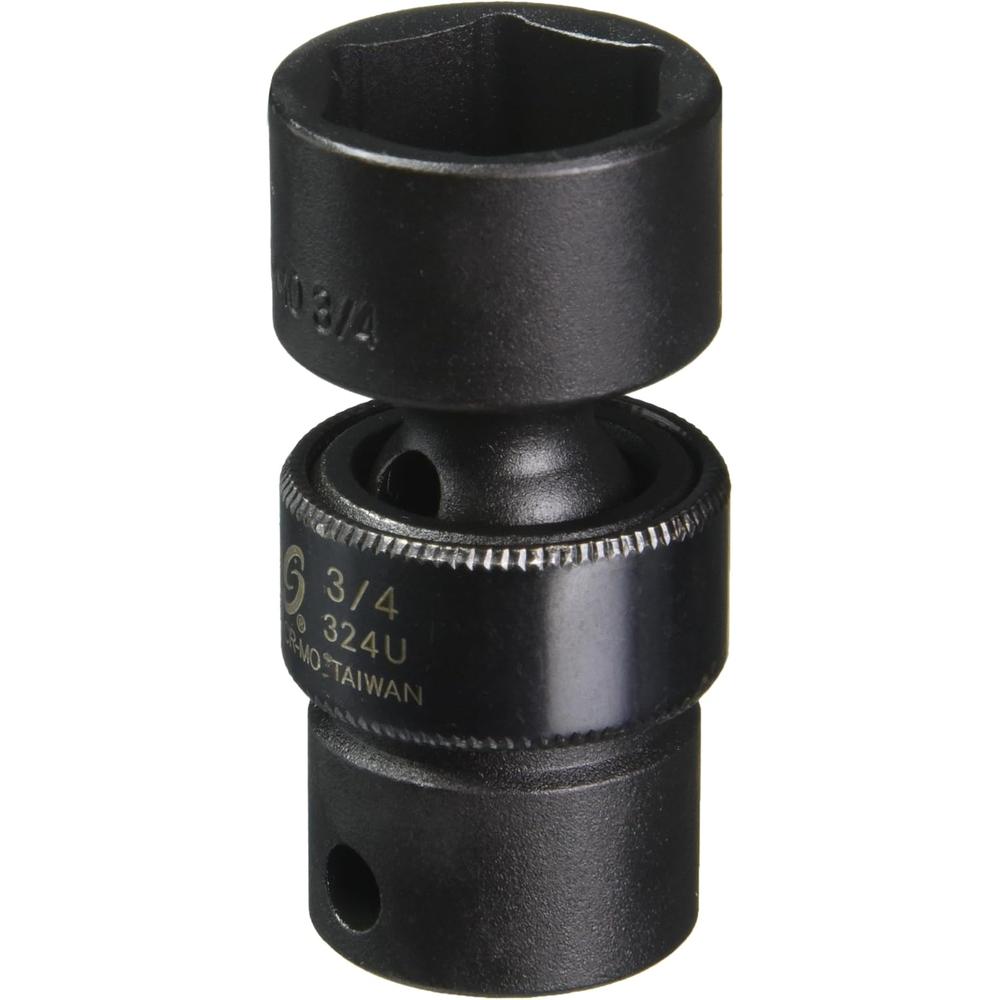 Sunex Tools 324U 3/8" Standard Drive Universal 6 Point Impact Socket 3/4"
