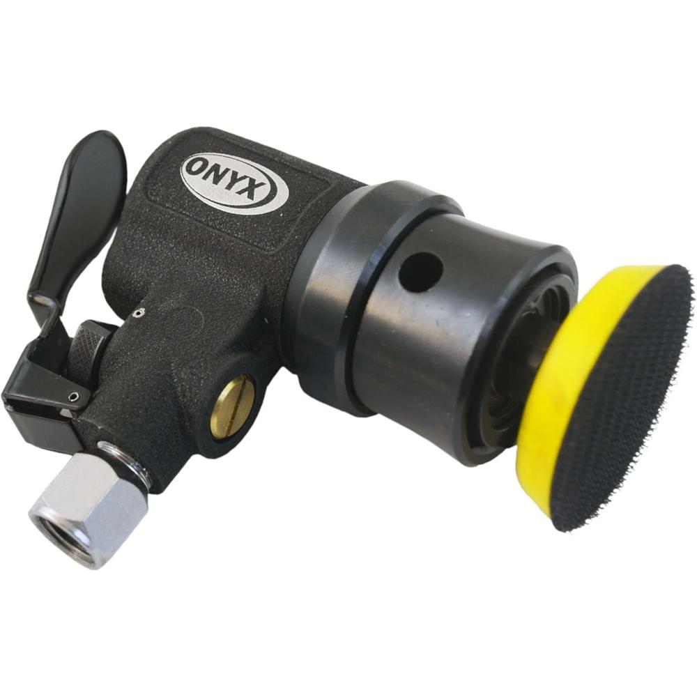 Micro ponceuse orbitale aléatoire Astro Pneumatic 321 ONYX - Crochet et boucle - Orbit 3 mm