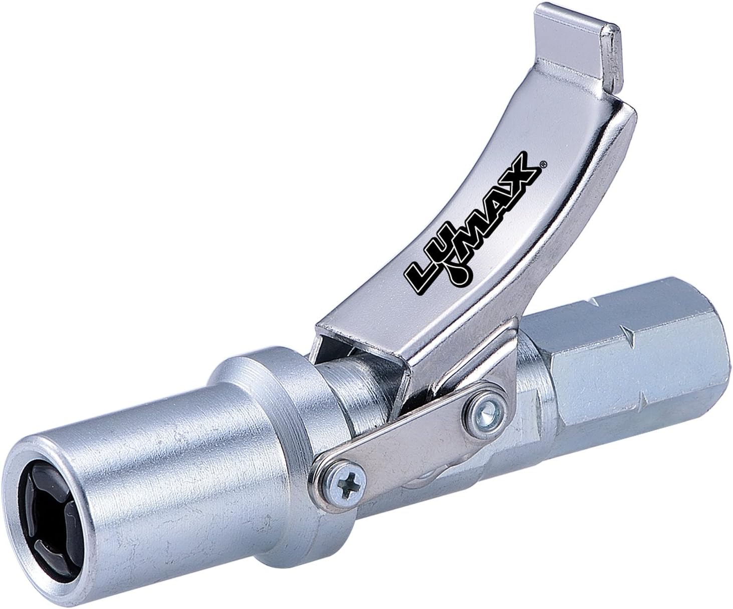 Lumax LX-1403 2.9" LONG HEAVY-DUTY QUICK-RELEASE GREASE COUPLER
