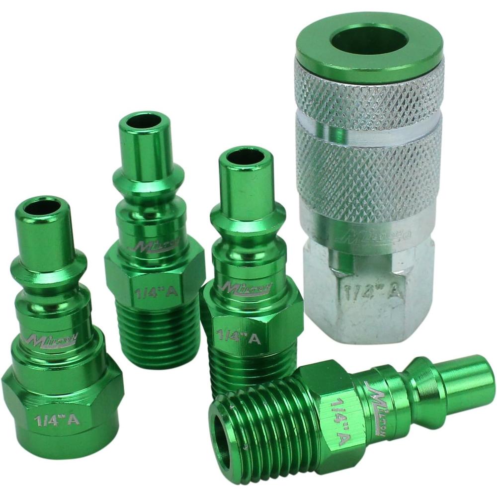 Milton Industries S-305AKIT Kit, 5pc A Style 1/4"