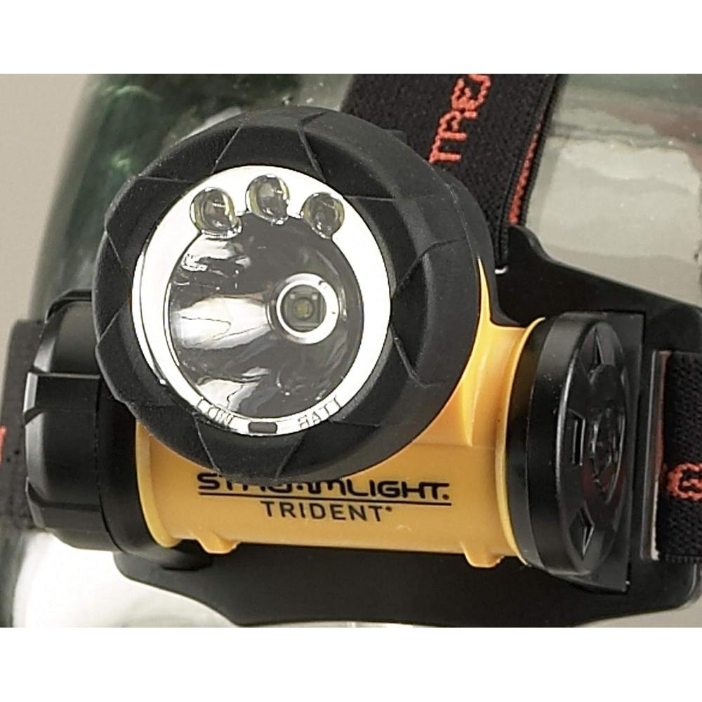 Streamlight 61050 TRIDENT JAUNE CAOUTCHOUC/ELAS