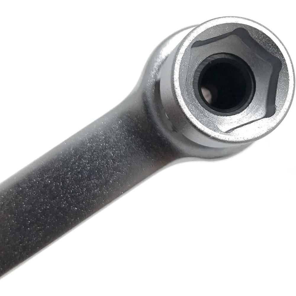 CTA Tools 1945 8-PC BRAKE BLEEDER WRENCH SET WITH SEALING RING, 3/8", 7MM-12MM, SILICONE HOSE