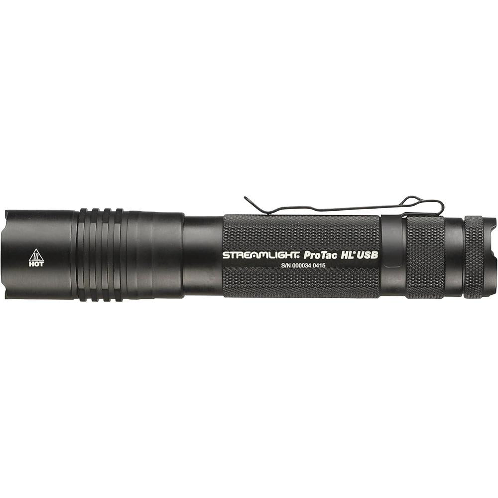Streamlight 88052 ProTac HL USB 850 Lumen Professional Tactical Flashlight with High/Low/Strobe