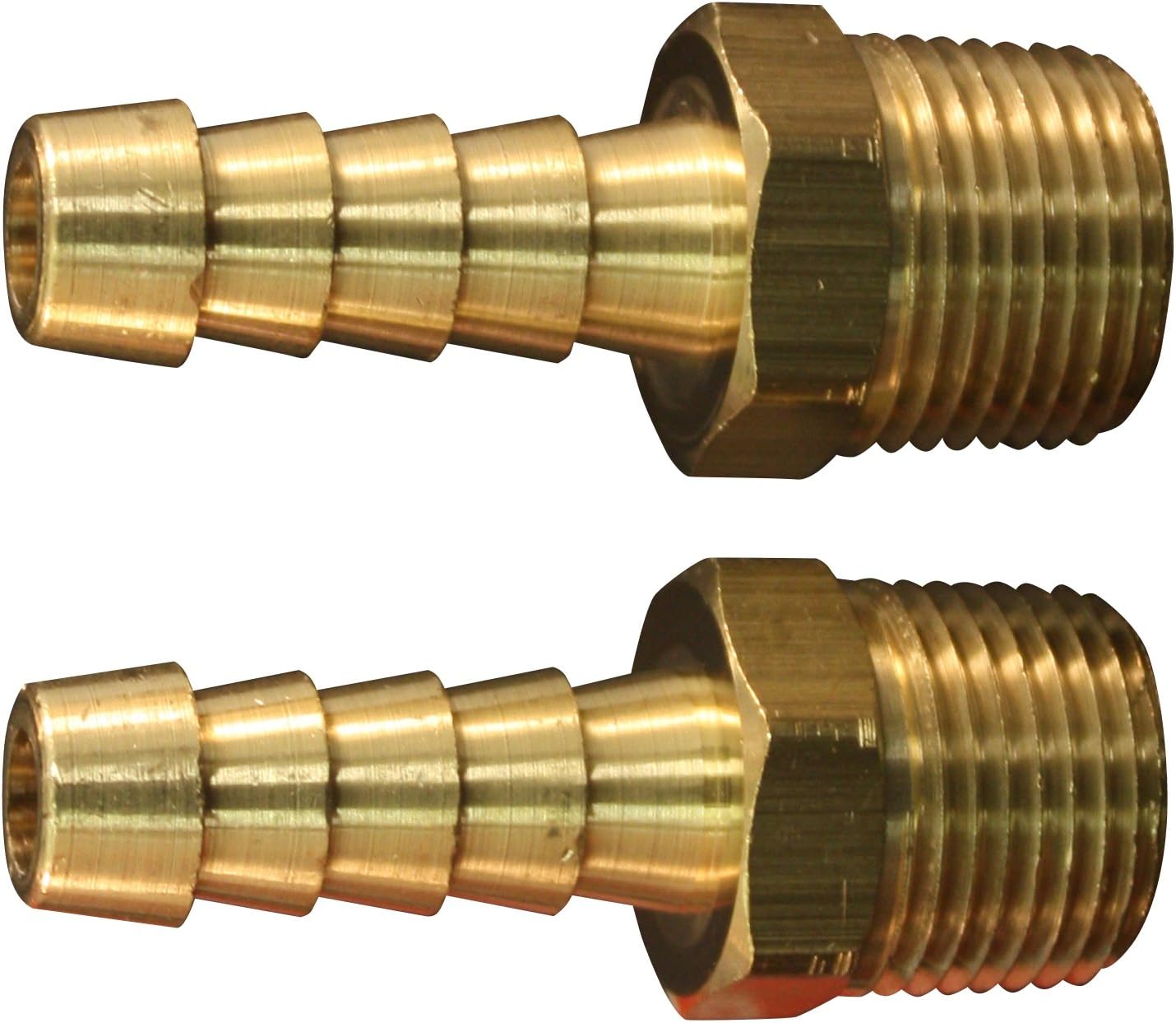 Milton Industries S-603 3/8" M. Extrémité, tuyau ID 3/8", 2/Cd