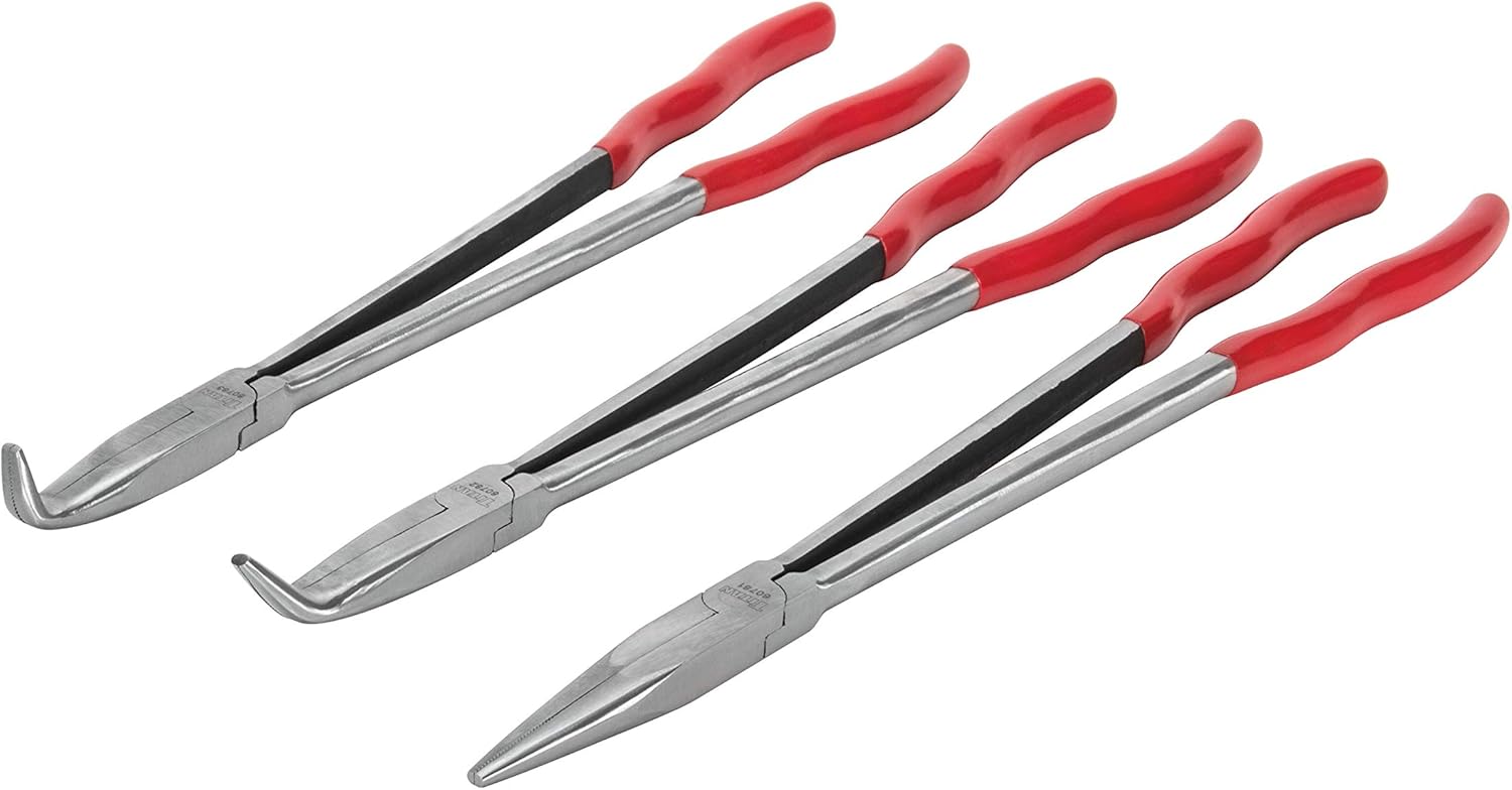 Titan Tools 60787 3 pieces 16 in. Long Nose Pliers Set