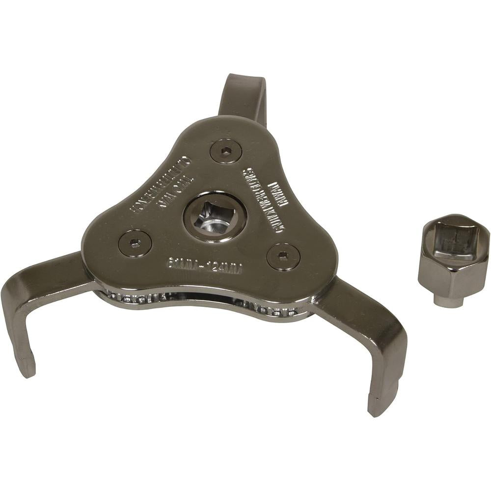 Lisle 63830 61 MM-124 MM 3 JAW WRENCH W/ADAPTER