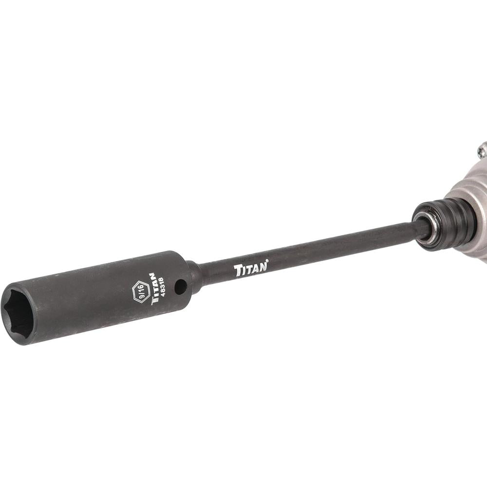 Outils Titan 49006 3 pièces. Impact Wobble Socket Adaptateur SE
