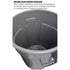 Rubbermaid Commercial Products FG263200GRAY Vented BRUTE® 32 Gallon - Gray