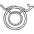 Lisle 17100 FLAT BAND HOSE CLAMP PLIERS