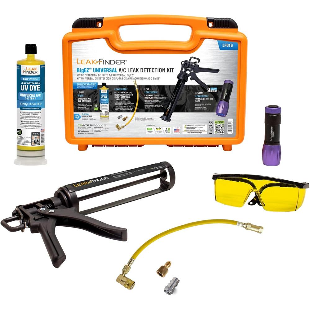 LeakFinder LF016 BIGEZ KIT DE DÉTECTION DE FUITE UNIVERSEL A/C
