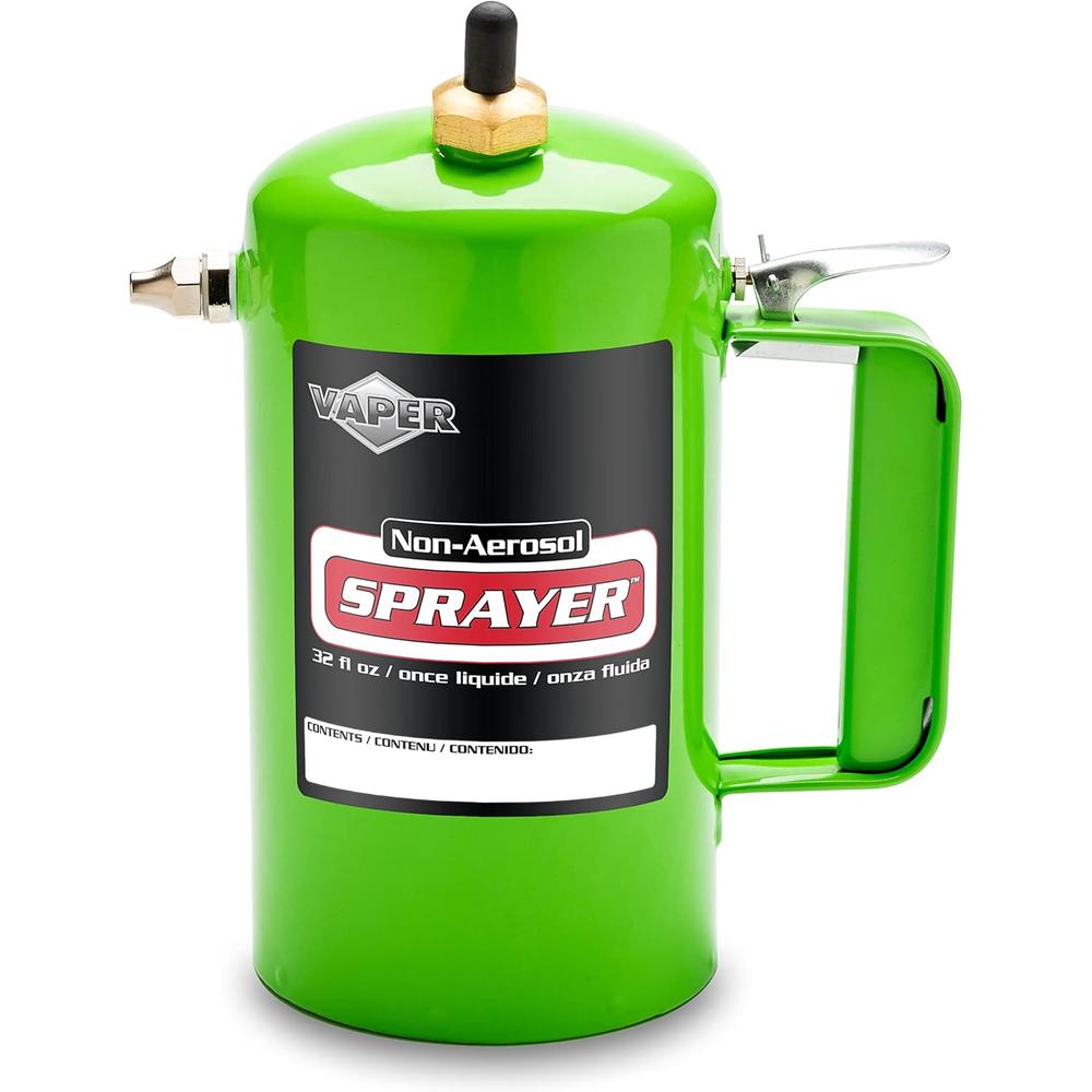 Titan Tools 19425 NON-AEROSOL REFILLABLE SPRAYER (GREEN), 32 OZ, 80-150 PSI