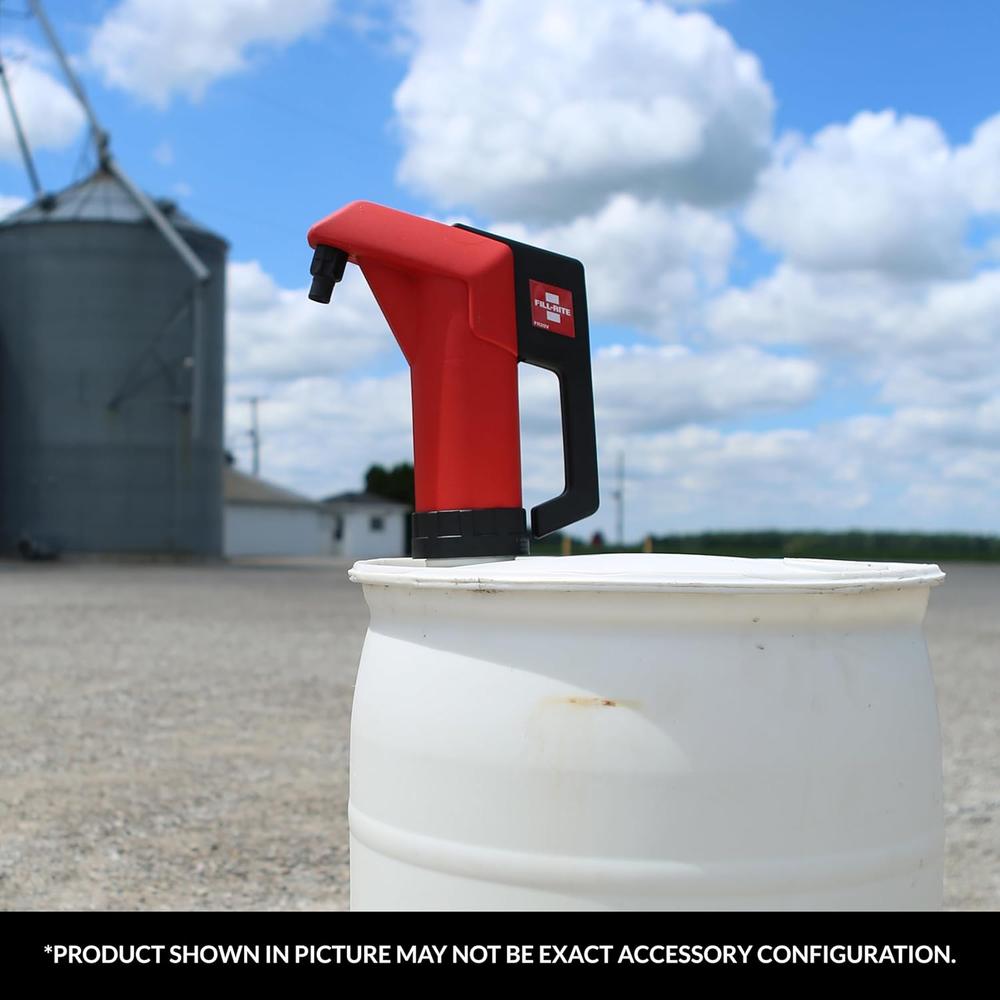 Fill-Rite FR20V Hand Lever Piston Pump, 2" NPT Bung Adapter