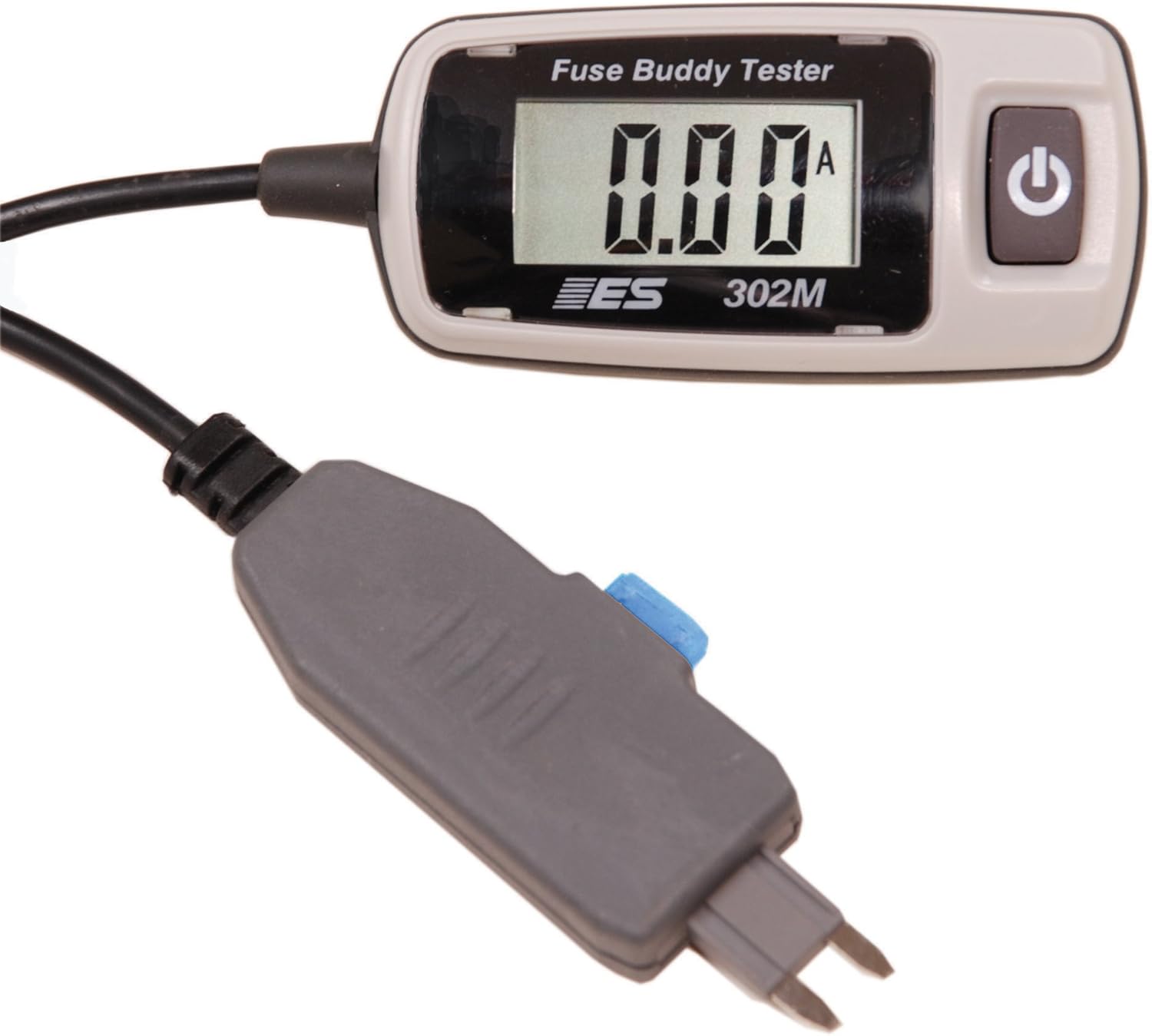 Electronic Specialties Testeur de fusibles 302M - ATM Mini - Teste le courant du circuit de 0 à 20 A, résolution 0,01 A