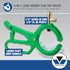 Mastercool 89661-PRO R134A Aluminum Manifold, Manual Couplers W/60" Hoses In A Plastic Box W/Free 85530