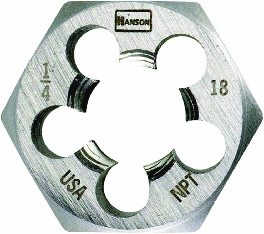 Irwin Tools 9503ZR DIE 1/4"-18NPT 1" HEX