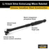Titan Tools 11328 1/4" DR. 7" XL SWIVEL HEAD MICRO REVERSIBLE RATCHET