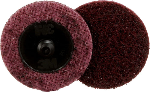 3M 7481 Lot de 25 disques de conditionnement de surface Roloc marron 5,1 cm