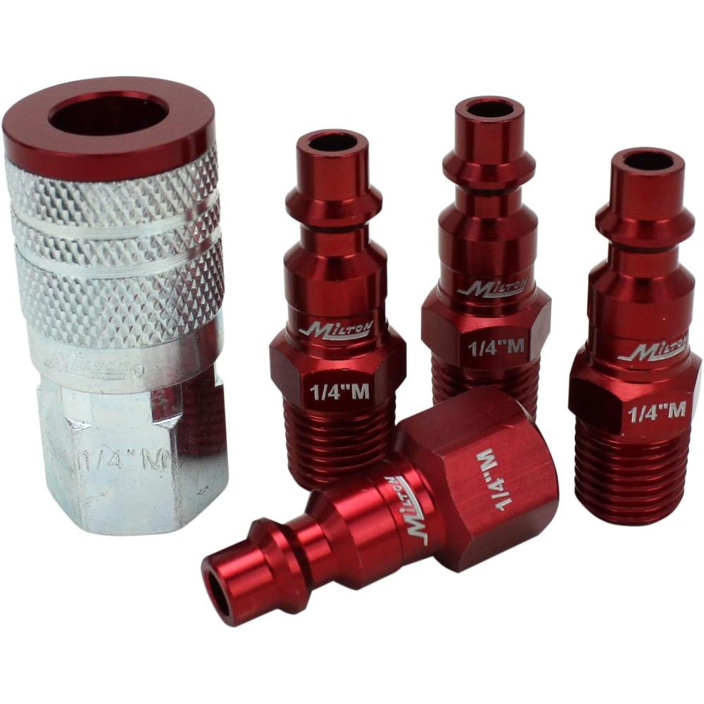Milton Industries S-305MKIT Kit 5pc M Style 1/4
