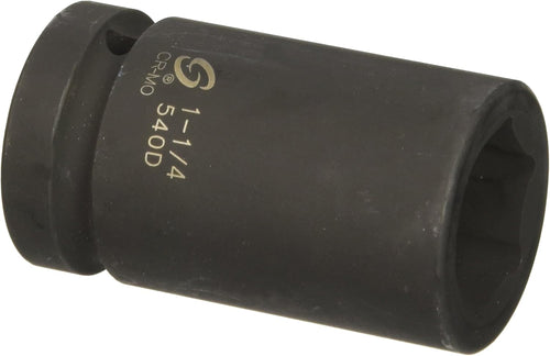 Sunex Tools 540D 1" Drive Deep 6 Point Impact Socket 1-1/4"