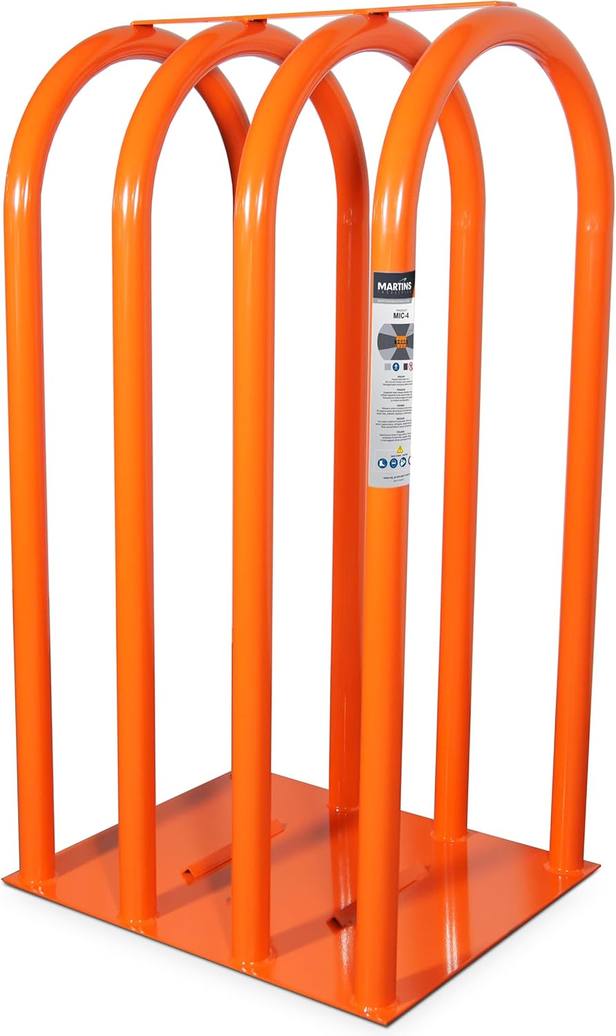 Martins Industries MIC-4 CAGE DE GONFLAGE DE PNEUS À 4 BARRES, 47" OD X 19" L