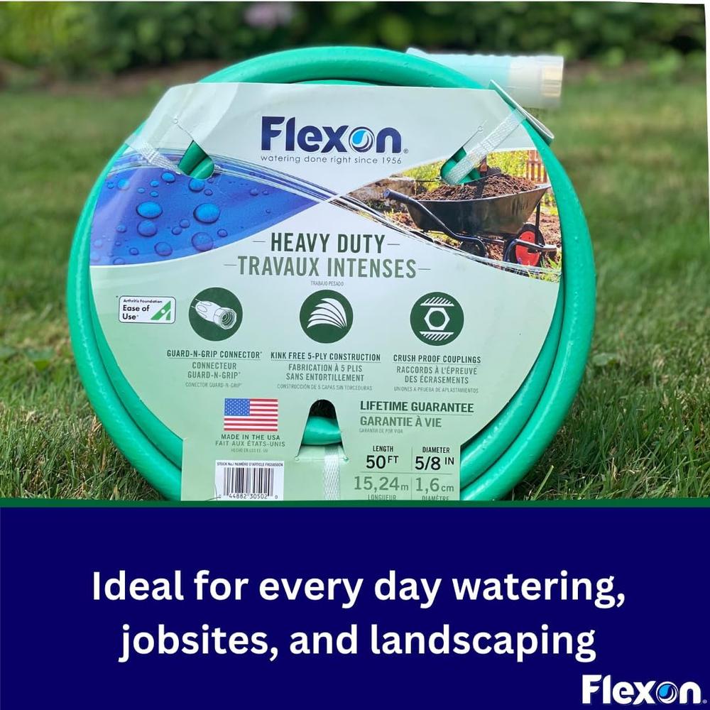 Flexon 5/8-Inch by 75-Foot Forever Plus Garden Hose FXG5875