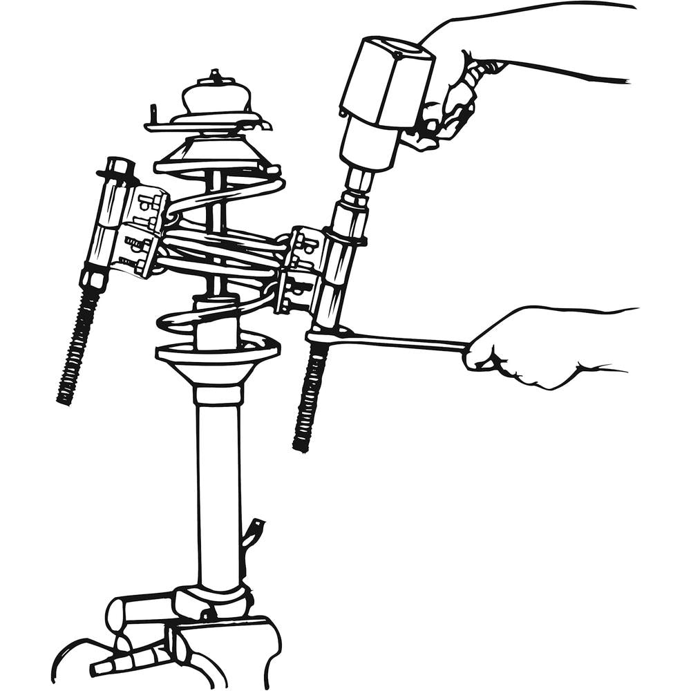 Lisle 62300 Outil de jambe de force MacPherson