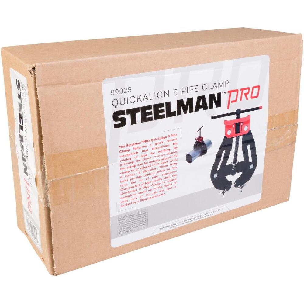 Steelman Pro 99025 Quickalign 6-Inch Pipe Clamp