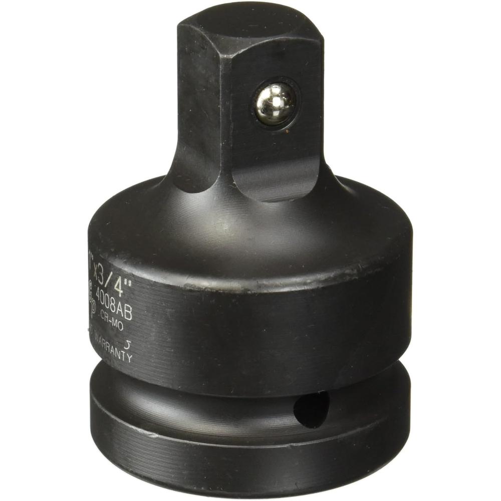 Grey Pneumatic 4008AB 1" Female X 3/4" Male Adapter W/ Friction Ball