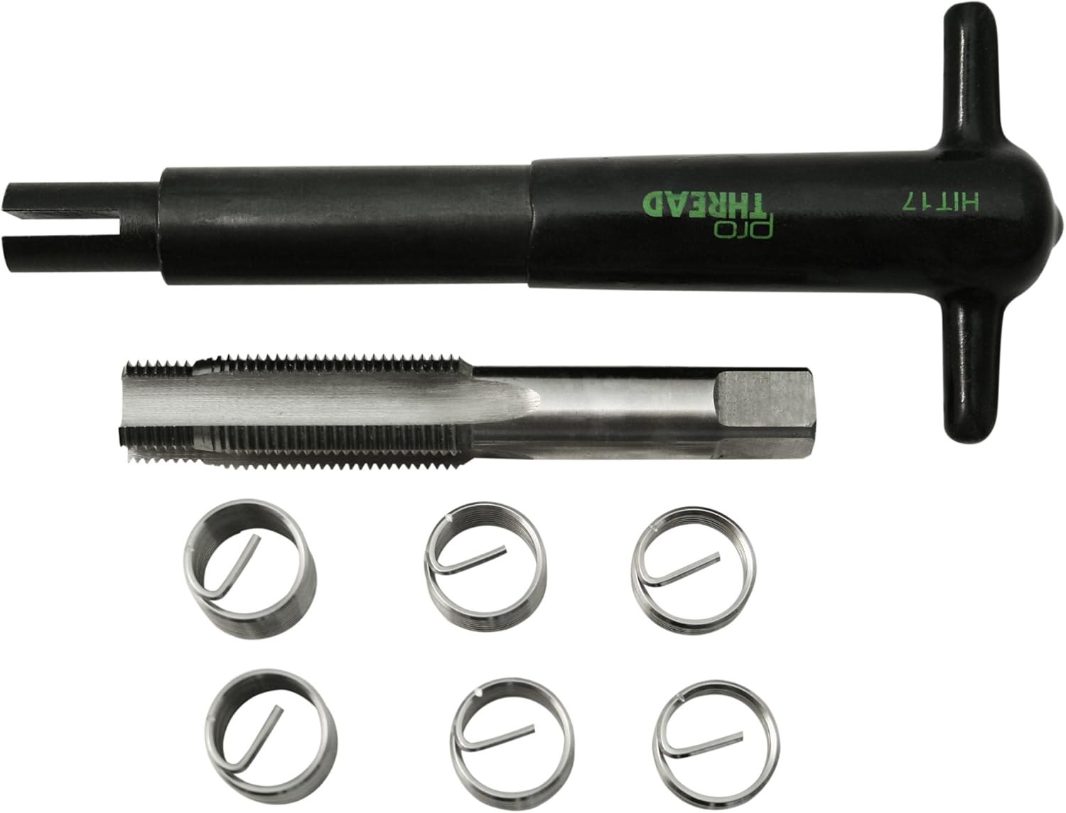 CTA Tools 38149 PRO-THREAD SPARK PLUG REPAIR KIT - NON-TAPERED SEAT, SIZE M14-1.25, (2) INSERTS EA. OF 3/8", 1/2" 3/4"