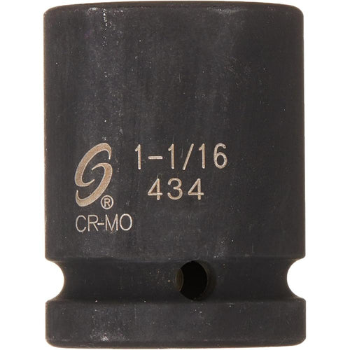Sunex 0434 3/4-Inch Drive 1-1/16-Inch Impact Socket