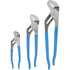 Channellock GS-3 Ensemble de 3 languettes et rainures