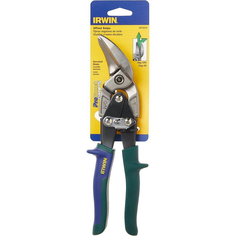 IRWIN Tools Offset Snips, Right (2073212)