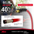 Milton Industries ULR385014 TUYAU À AIR EN CAOUTCHOUC ULTRA LÉGER 3/8" X 50' AVEC EXTRÉMITÉS 1/4" NPT