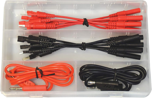 Electronic Specialties 1351 16 Pc. Spade Terminal Test Kit­­ - 7 Sizes Of Flat/Spade Connector Terminals