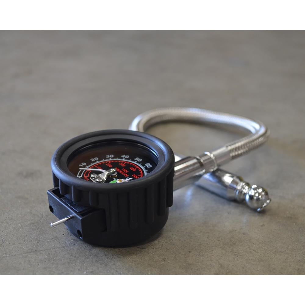 Astro Pneumatic 3086 2-IN-1 TIRE PRESSURE & TREAD DEPTH GAUGE WITH HOSE