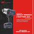 Ingersoll Rand W7152-K22 20V High Torque 1/2 Inch Drive Cordless Impact Wrench, 2 Battery Kit